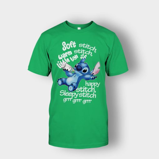 Soft-Warn-Disney-Lilo-And-Stitch-Unisex-T-Shirt-Irish-Green