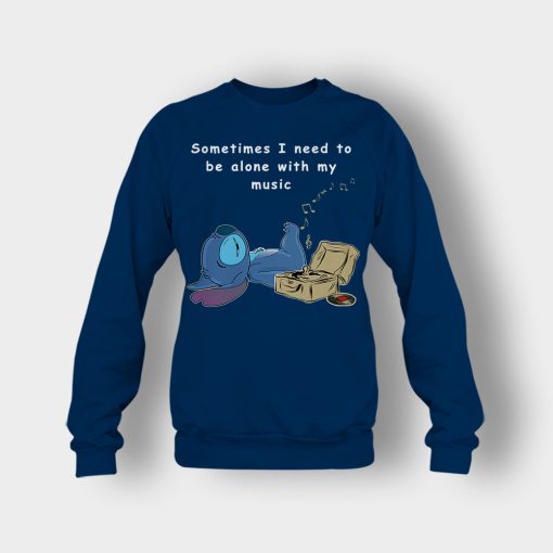 Sometimes-I-Need-To-Be-Alone-Disney-Lilo-And-Stitch-Crewneck-Sweatshirt-Navy