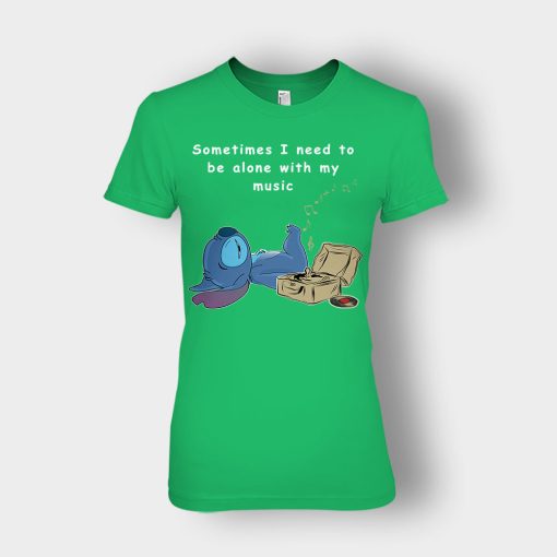 Sometimes-I-Need-To-Be-Alone-Disney-Lilo-And-Stitch-Ladies-T-Shirt-Irish-Green