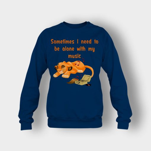 Sometimes-I-Need-To-Be-Alone-Simba-Disney-Inspired-Crewneck-Sweatshirt-Navy