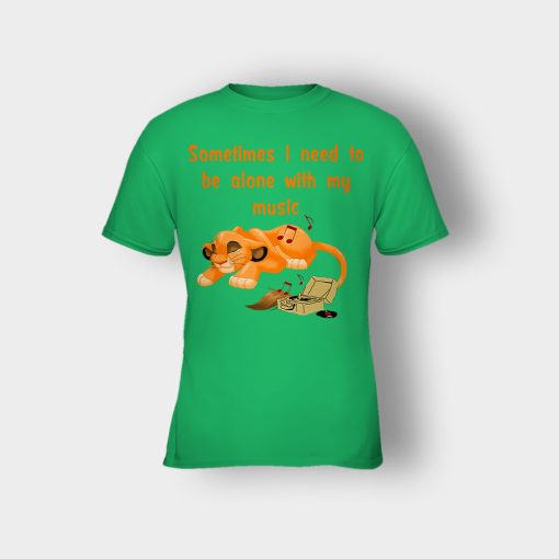 Sometimes-I-Need-To-Be-Alone-Simba-Disney-Inspired-Kids-T-Shirt-Irish-Green