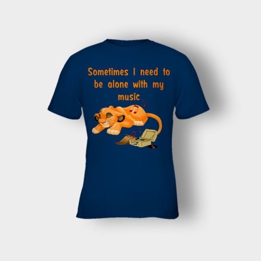Sometimes-I-Need-To-Be-Alone-Simba-Disney-Inspired-Kids-T-Shirt-Navy
