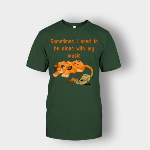 Sometimes-I-Need-To-Be-Alone-Simba-Disney-Inspired-Unisex-T-Shirt-Forest