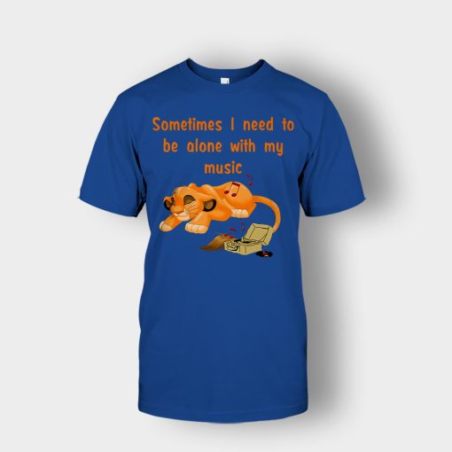 Sometimes-I-Need-To-Be-Alone-Simba-Disney-Inspired-Unisex-T-Shirt-Royal