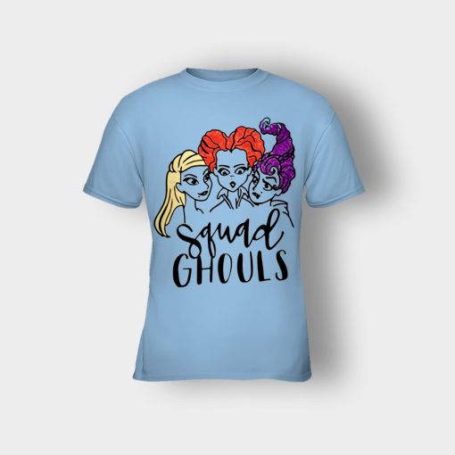 Squad-Ghouls-Disney-Hocus-Pocus-Inspired-Kids-T-Shirt-Light-Blue