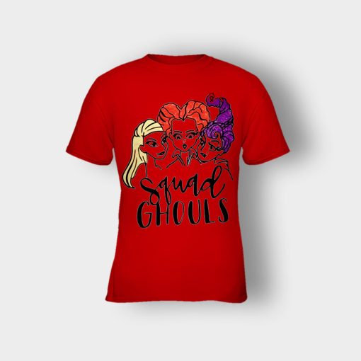 Squad-Ghouls-Disney-Hocus-Pocus-Inspired-Kids-T-Shirt-Red