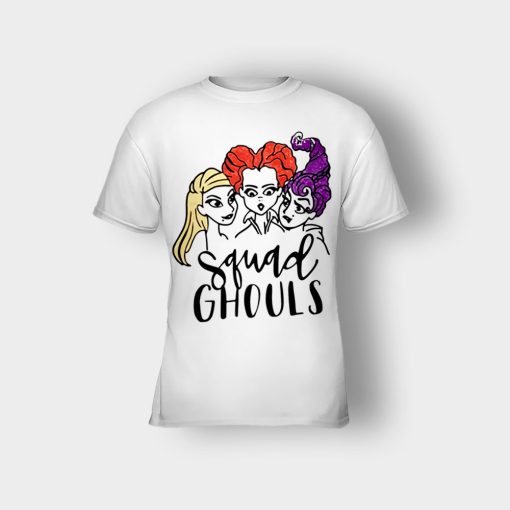 Squad-Ghouls-Disney-Hocus-Pocus-Inspired-Kids-T-Shirt-White