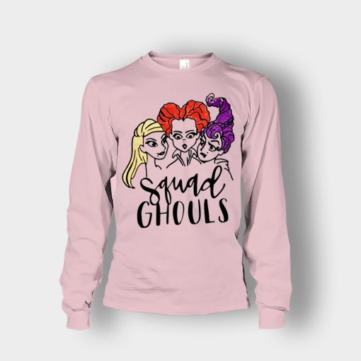 Squad-Ghouls-Disney-Hocus-Pocus-Inspired-Unisex-Long-Sleeve-Light-Pink