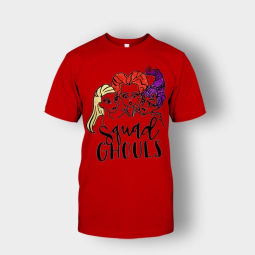 Squad-Ghouls-Disney-Hocus-Pocus-Inspired-Unisex-T-Shirt-Red
