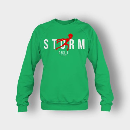 Storm-Area-51-09-20-2019-Crewneck-Sweatshirt-Irish-Green