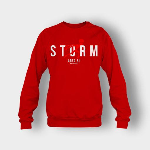 Storm-Area-51-09-20-2019-Crewneck-Sweatshirt-Red