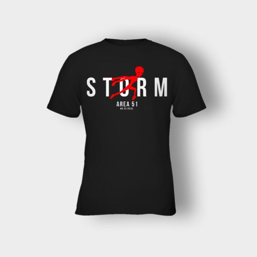 Storm-Area-51-09-20-2019-Kids-T-Shirt-Black