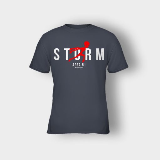 Storm-Area-51-09-20-2019-Kids-T-Shirt-Dark-Heather