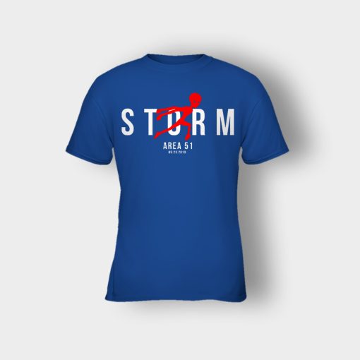 Storm-Area-51-09-20-2019-Kids-T-Shirt-Royal