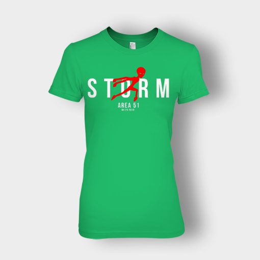 Storm-Area-51-09-20-2019-Ladies-T-Shirt-Irish-Green