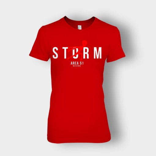 Storm-Area-51-09-20-2019-Ladies-T-Shirt-Red