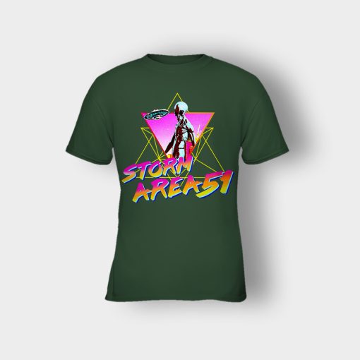 Storm-Area-51-Aesthetic-Kids-T-Shirt-Forest