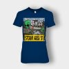 Storm-Area-51-Aliens-they-cant-stop-all-of-us-Ladies-T-Shirt-Navy