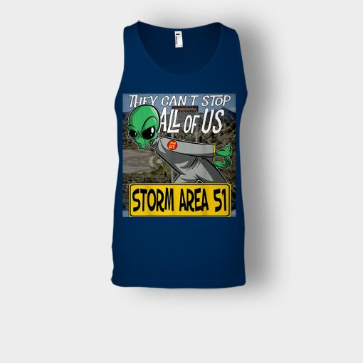 Storm-Area-51-Aliens-they-cant-stop-all-of-us-Unisex-Tank-Top-Navy