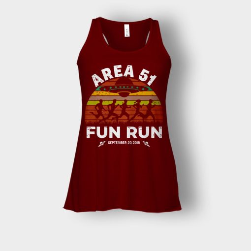 Storm-Area-51-Fun-Run-September-20-2019-Vintage-Bella-Womens-Flowy-Tank-Maroon