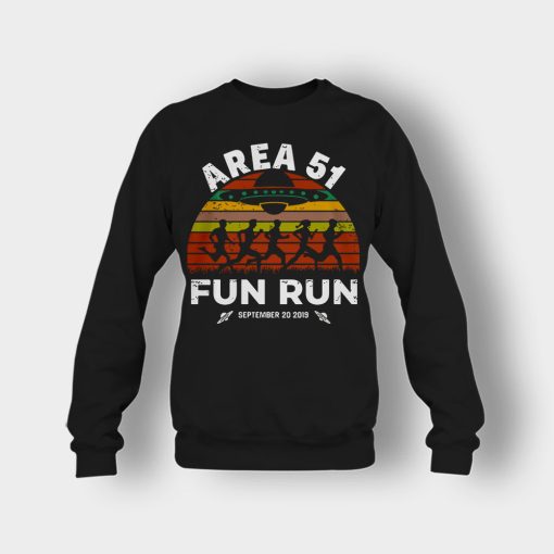 Storm-Area-51-Fun-Run-September-20-2019-Vintage-Crewneck-Sweatshirt-Black