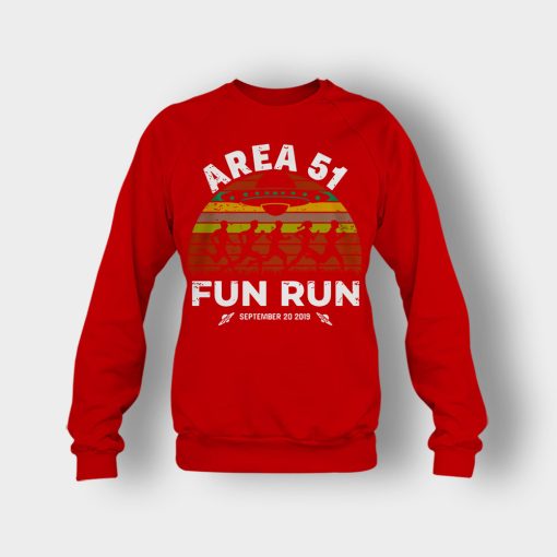 Storm-Area-51-Fun-Run-September-20-2019-Vintage-Crewneck-Sweatshirt-Red