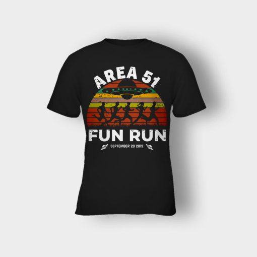 Storm-Area-51-Fun-Run-September-20-2019-Vintage-Kids-T-Shirt-Black