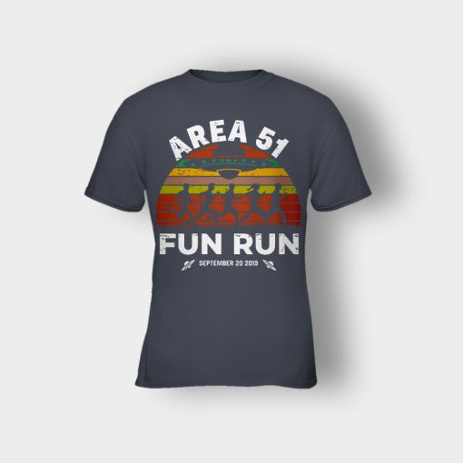 Storm-Area-51-Fun-Run-September-20-2019-Vintage-Kids-T-Shirt-Dark-Heather