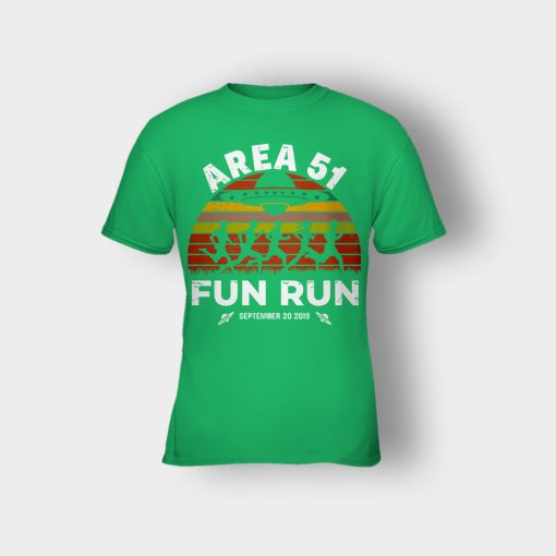 Storm-Area-51-Fun-Run-September-20-2019-Vintage-Kids-T-Shirt-Irish-Green