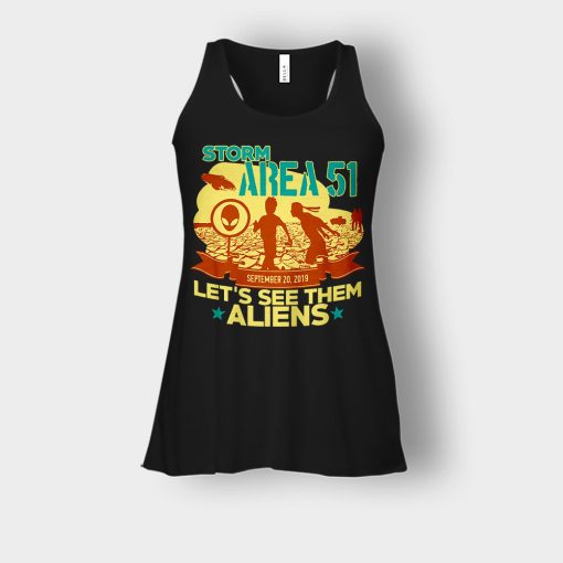 Storm-Area-51-Lets-see-them-Aliens-September-20-2019-Bella-Womens-Flowy-Tank-Black