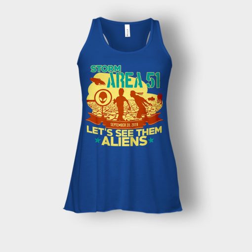 Storm-Area-51-Lets-see-them-Aliens-September-20-2019-Bella-Womens-Flowy-Tank-Royal