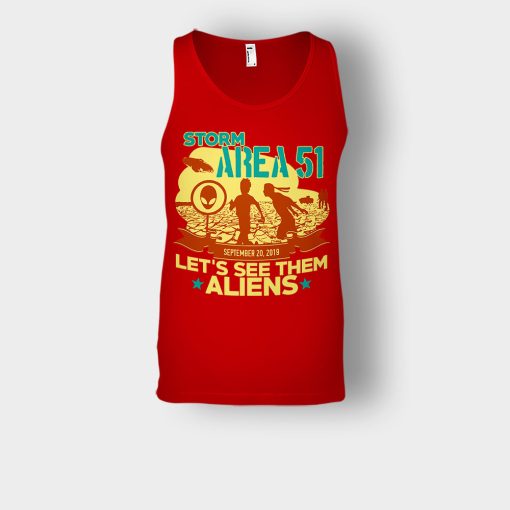 Storm-Area-51-Lets-see-them-Aliens-September-20-2019-Unisex-Tank-Top-Red