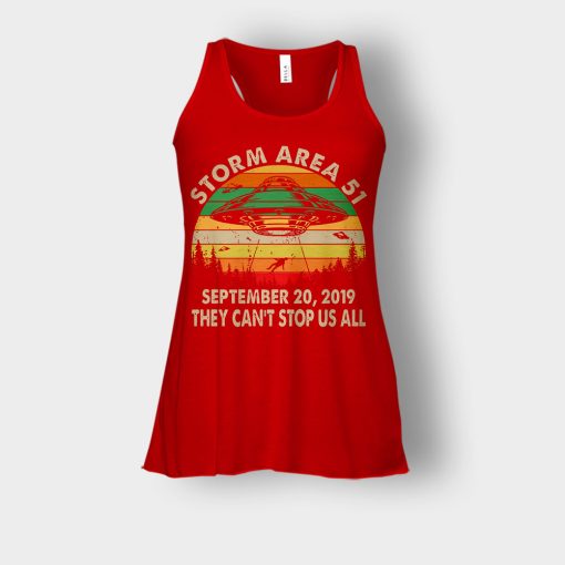 Storm-Area-51-September-20-2019-they-cant-stop-us-all-vintage-Bella-Womens-Flowy-Tank-Red