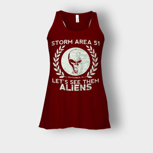 Storm-Area-51-September-20-Bella-Womens-Flowy-Tank-Maroon