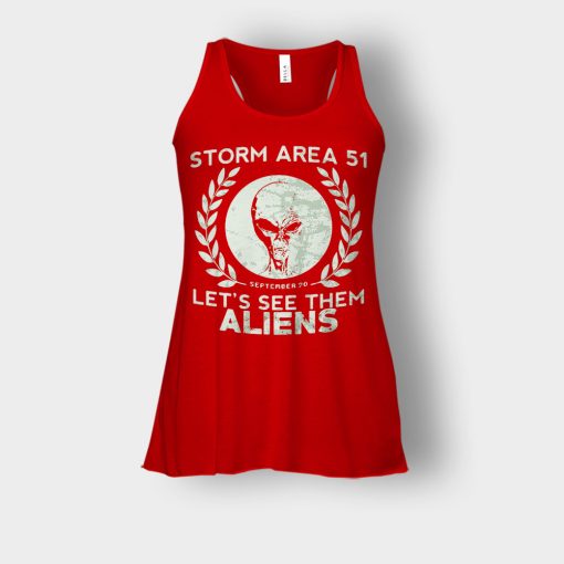 Storm-Area-51-September-20-Bella-Womens-Flowy-Tank-Red