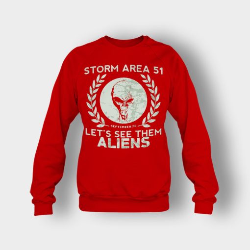 Storm-Area-51-September-20-Crewneck-Sweatshirt-Red