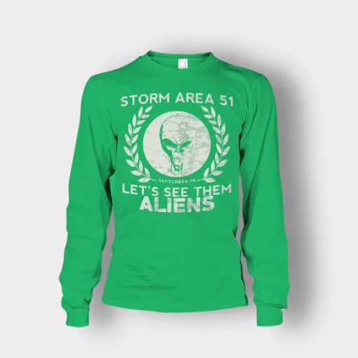 Storm-Area-51-September-20-Unisex-Long-Sleeve-Irish-Green