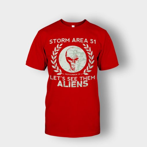 Storm-Area-51-September-20-Unisex-T-Shirt-Red