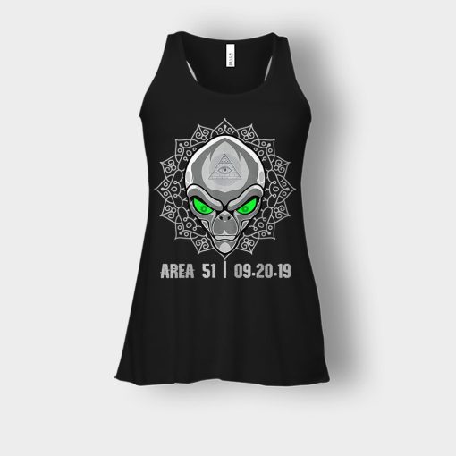 Storm-Area-51-T-See-Them-Alien-UFO-Cant-Stop-All-Of-Us-Bella-Womens-Flowy-Tank-Black