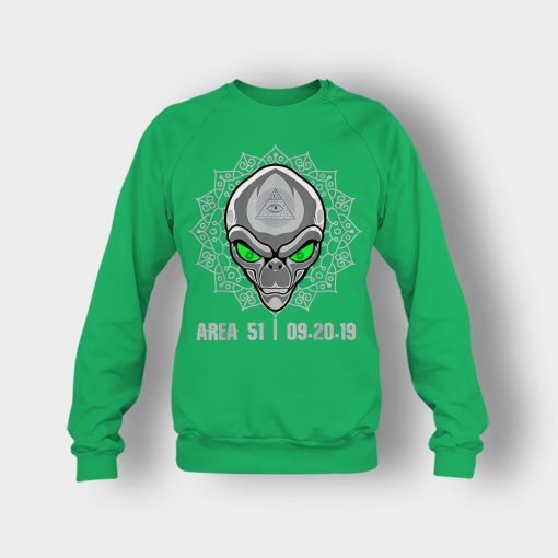 Storm-Area-51-T-See-Them-Alien-UFO-Cant-Stop-All-Of-Us-Crewneck-Sweatshirt-Irish-Green