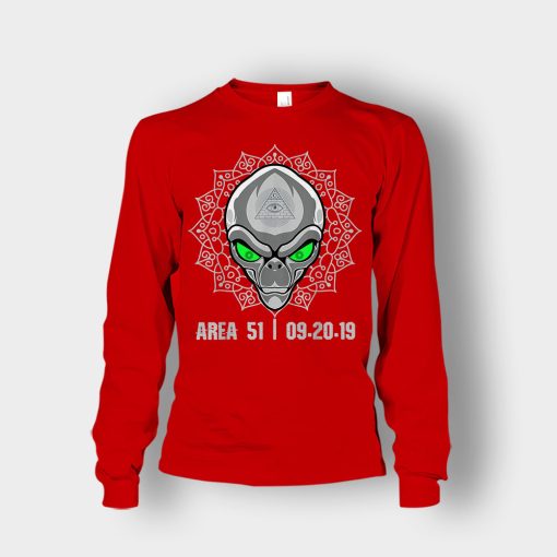 Storm-Area-51-T-See-Them-Alien-UFO-Cant-Stop-All-Of-Us-Unisex-Long-Sleeve-Red