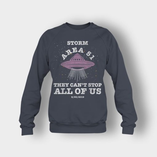 Storm-Area-51-They-Cant-Stop-All-Of-Us-9-20-2019-Crewneck-Sweatshirt-Dark-Heather