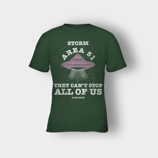Storm-Area-51-They-Cant-Stop-All-Of-Us-9-20-2019-Kids-T-Shirt-Forest