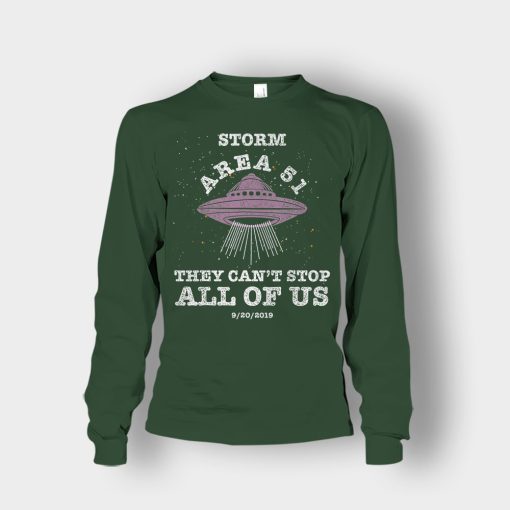 Storm-Area-51-They-Cant-Stop-All-Of-Us-9-20-2019-Unisex-Long-Sleeve-Forest