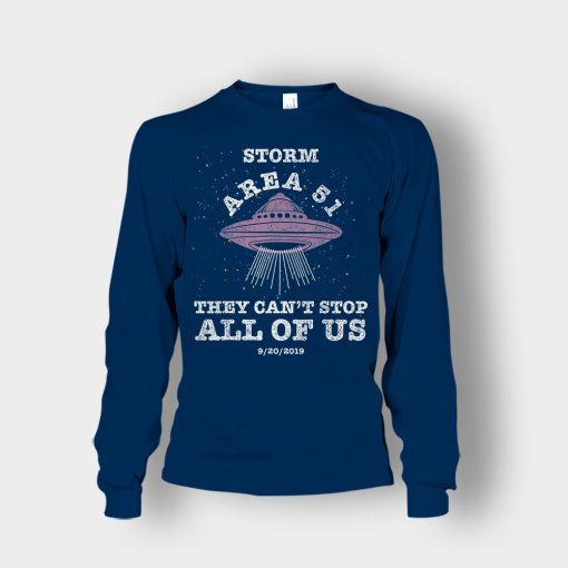 Storm-Area-51-They-Cant-Stop-All-Of-Us-9-20-2019-Unisex-Long-Sleeve-Navy