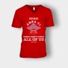 Storm-Area-51-They-Cant-Stop-All-Of-Us-9-20-2019-Unisex-V-Neck-T-Shirt-Red