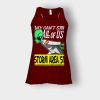 Storm-Area-51-They-Cant-Stop-Bella-Womens-Flowy-Tank-Maroon