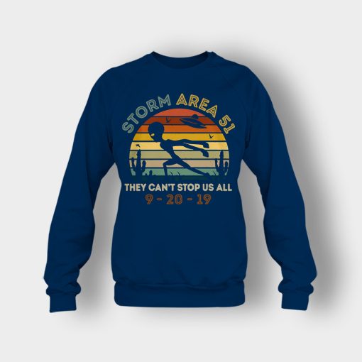 Storm-Area-51-They-cant-stop-us-all-Aliens-vintage-Crewneck-Sweatshirt-Navy