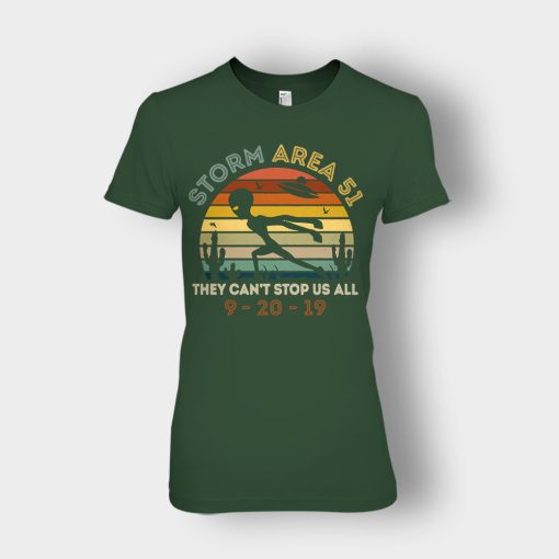 Storm-Area-51-They-cant-stop-us-all-Aliens-vintage-Ladies-T-Shirt-Forest
