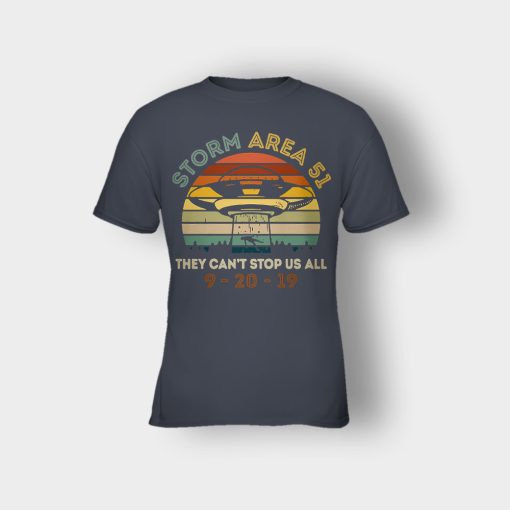 Storm-Area-51-They-cant-stop-us-all-UFO-vintage-Kids-T-Shirt-Dark-Heather
